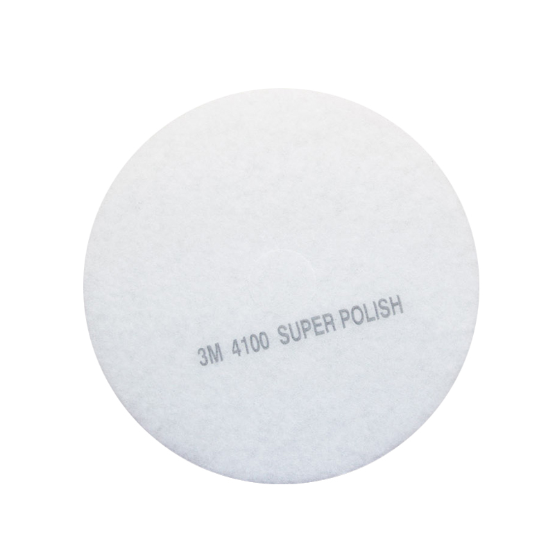 Single disk Push Pads 20" - White 3M