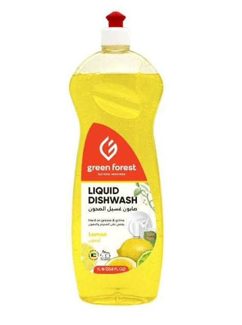 Dish Wash Liquid 1Ltr Green Forest