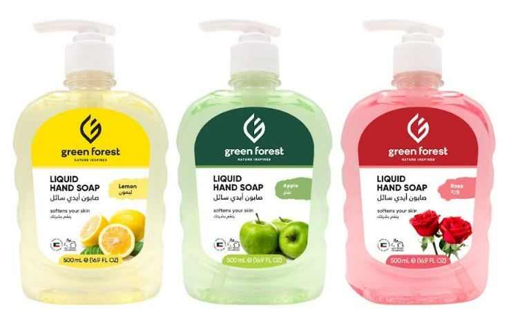 Hand Soap 500ML Green Forest 1X24