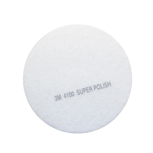 [00584] Single disk Push Pads 20" - White 3M