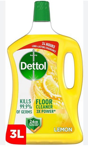 Dettol Cleaner Refrehener Lemon 3L